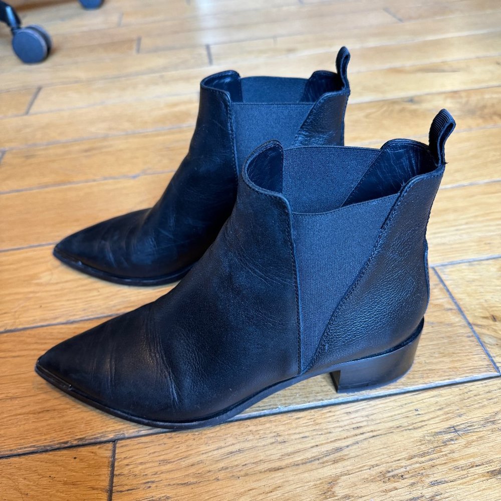 Acne Studio Black Jensen Boots - Picture 2 of 8
